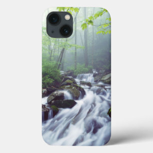 Linn Cove Creek kaskadiert durch nebligen Case-Mate iPhone Hülle