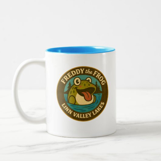 Linn Valley Lakes Freddy mug Zweifarbige Tasse (Links)
