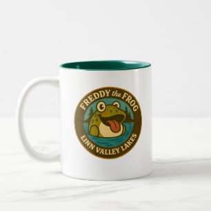 Linn Valley Lakes T-Shirt Zweifarbige Tasse