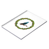 Linnie Christmas Wreath Notizblock (Linke Seite)