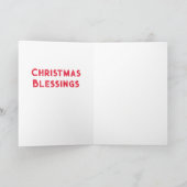 L'Innocence Christmas Segen Card Karte (Innenseite)