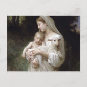 L'Innocence, William-Adolphe Bouguereau Postkarte (Vorderseite)