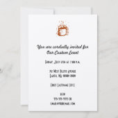 Lino-Cup Einladung (Vorderseite)