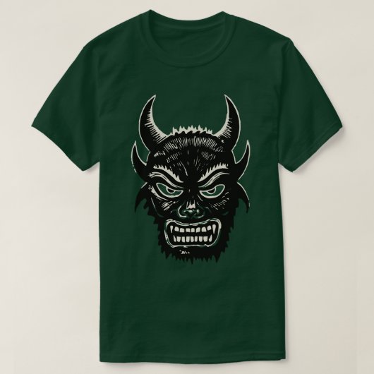 Lino Cut Devil 3 T-Shirt (Design vorne)