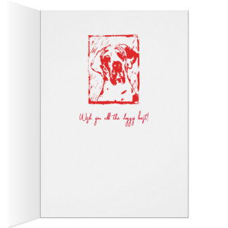 Lino Cut Print Design Great Dane Esra