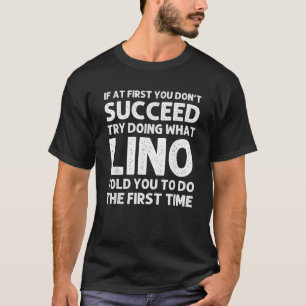 LINO Geschenkname Personalisiert Geburtstag Funny  T-Shirt