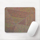 LINOLEUM ABSTRAKT MOUSEPAD (Mit Mouse)