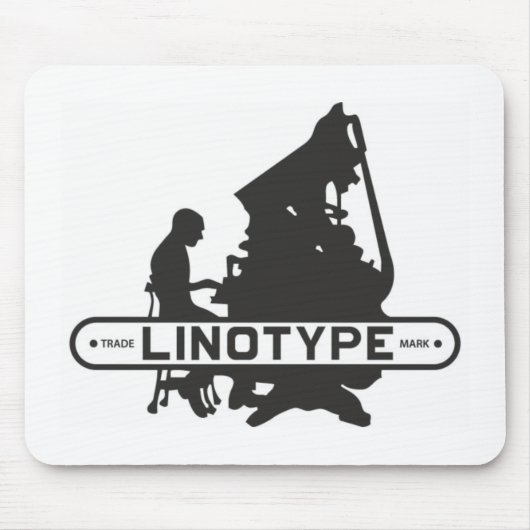 Linotype Mouse Mat Mousepad (Vorne)