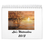 Lins Watercolors2013 Kalender (Titelbild)