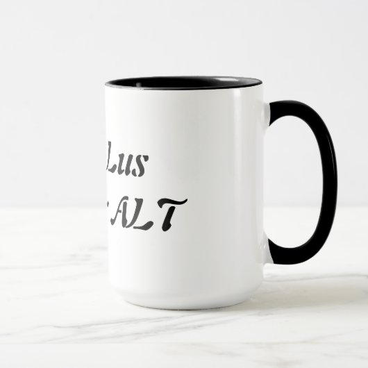 Linse Lus. Ses über Alt Tasse (Rechts)