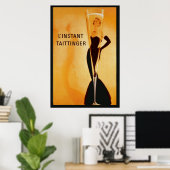 L'Instant Taittinger Poster Print (Heimbüro)