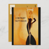 L'Instant Taittinger Postkarte (Vorne/Hinten)