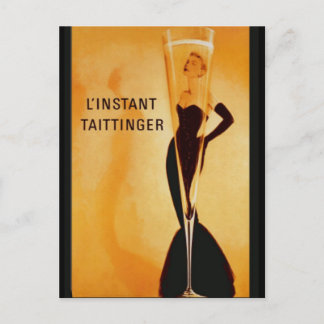L'Instant Taittinger Postkarte