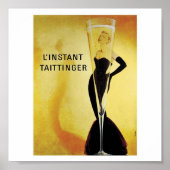 L'Instant Taittinger Print Poster (Vorne)
