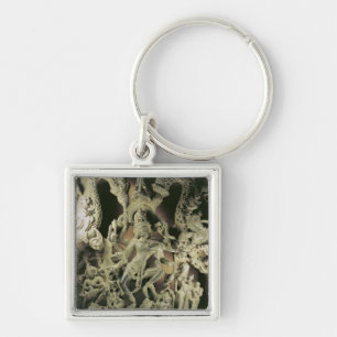 Lintel mit Shiva Nataraja, Kakatiya Dynastie Schlüsselanhänger