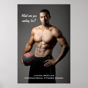 Linton McClain Plakat: Was sind Sie warteten? Poster