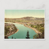 Lintz (d.h. Linz), allgemeine Sicht, Oberösterreic Postkarte (Vorderseite)