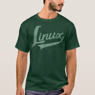 Linu I Systems Engineer Nerd Geek hrowback T-Shirt