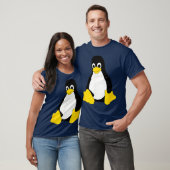 Linu Mascot Tu der Pinguin Nerd Geek IT Person T-Shirt (Unisex)