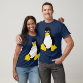 Linu Mascot Tu der Pinguin Nerd Geek IT Person T-Shirt (Unisex)