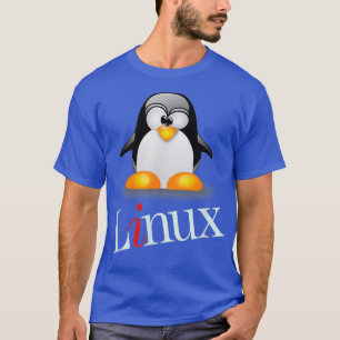 Linu Os lustiges Tu Penguin T-Shirt