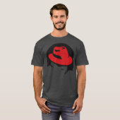 Linu redhat lover tee Penguin Tu Open Source Os (Vorne ganz)