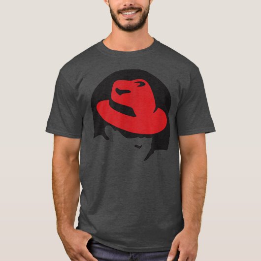 Linu redhat lover tee Penguin Tu Open Source Os (Vorderseite)