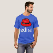 Linu redhat lover tee Penguin Tu Open Source Os (Vorne ganz)