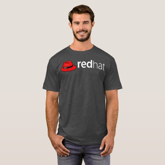 Linu redhat lover tee Penguin Tu Open Source Os (Vorne ganz)
