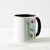 Linum, Klatschmohn und Abrotanum Tasse (VorderseiteRechts)