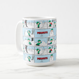 Linus baut einen Schneemann Kaffeetasse