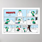 Linus baut einen Schneemann Poster (Vorne)