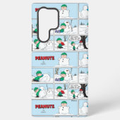 Linus baut einen Schneemann Samsung Galaxy Hülle (Rückseite)