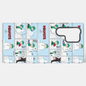 Linus baut einen Schneemann Samsung Galaxy Hülle (Rückseite (Horizontal))