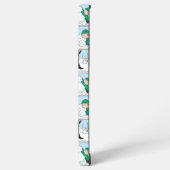 Linus baut einen Schneemann Samsung Galaxy Hülle (Linke Seite)