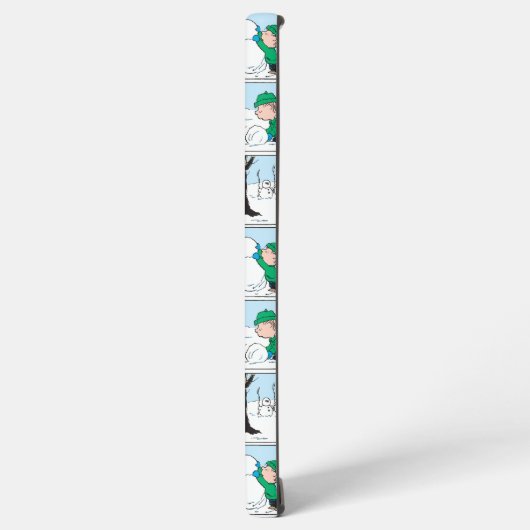 Linus baut einen Schneemann Samsung Galaxy Hülle (Linke Seite)