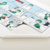 Linus baut einen Schneemann Sherpadecke (3/4)