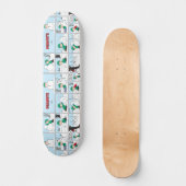 Linus baut einen Schneemann Skateboard (Vorderseite)