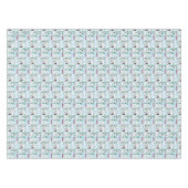 Linus baut einen Schneemann Tischdecke (Vorderseite (Horizontal))