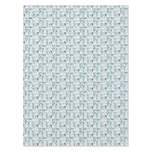 Linus baut einen Schneemann Tischdecke (Vorderseite)