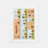 Linus & Lucy | Gesang Jack-O-Lantern Fleecedecke (Vorderseite)