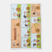 Linus & Lucy | Gesang Jack-O-Lantern Geschirrtuch (Vertikal)