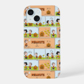 Linus & Lucy | Gesang Jack-O-Lantern iPhone 15 Hülle (Rückseite)