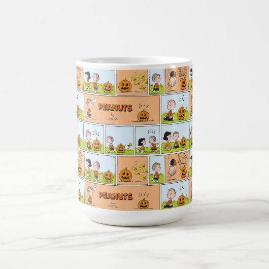 Linus & Lucy | Gesang Jack-O-Lantern Kaffeetasse (Mittel)
