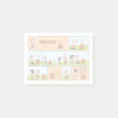 Linus & Lucy | Gesang Jack-O-Lantern Post-it Klebezettel (Vorderseite)