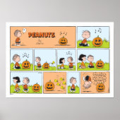 Linus & Lucy | Gesang Jack-O-Lantern Poster (Vorne)