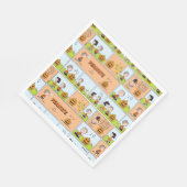 Linus & Lucy | Gesang Jack-O-Lantern Serviette (Ecke)