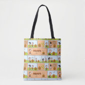 Linus & Lucy | Gesang Jack-O-Lantern Tasche (Vorderseite)