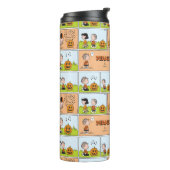Linus & Lucy | Gesang Jack-O-Lantern Thermosbecher (Nach links gedreht)