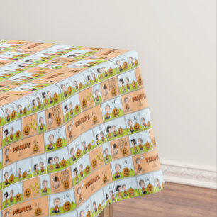 Linus & Lucy Gesang Jack-O-Lantern Tischdecke